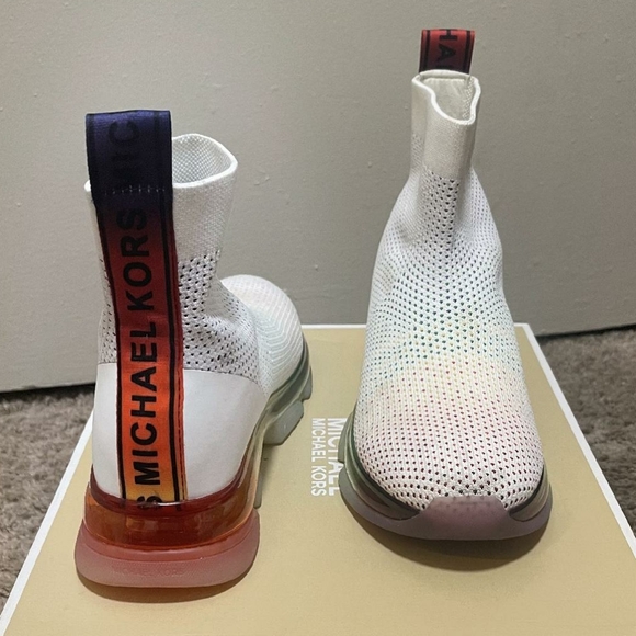 Rainbow Michael Kors Sneakers - Picture 1 of 3